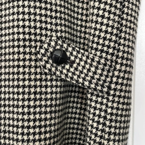 Vintage Scott Taylor 100% Wool Houndstooth Vest Size 14 - Picture 10 of 12